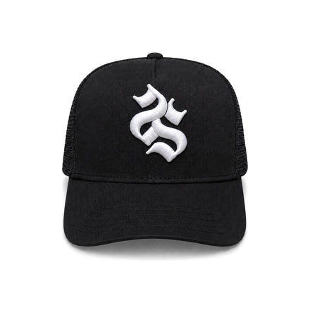 2S MESH TRUCKER BLACK